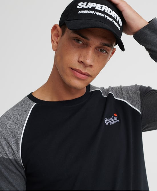 Superdry Orange Label Desert Baseball Top