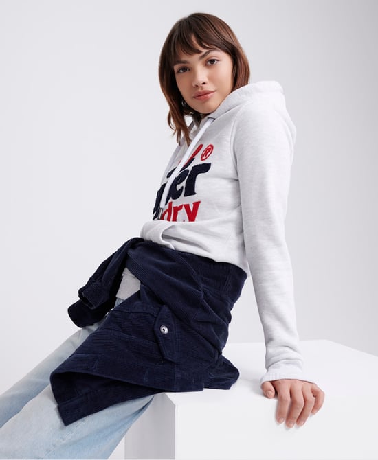 Superdry Embroidered Classic Leaf Hoodie