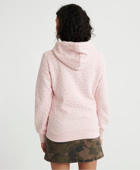 Superdry Premium Goods Shimmer All Over Print Hoodie
