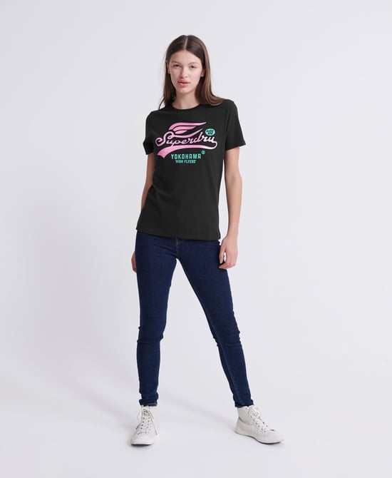 Superdry Neon Classic High Flyers T-Shirt
