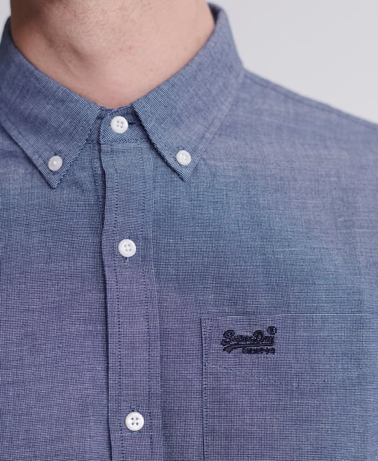 Superdry Classic University Oxford Long Sleeve Shirt