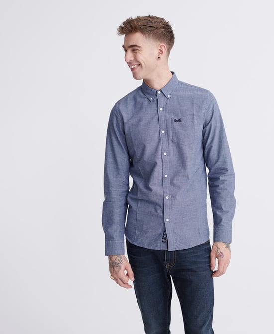 Superdry Classic University Oxford Long Sleeve Shirt