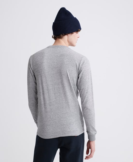 Superdry Denim Goods Co Print Long Sleeve T-Shirt