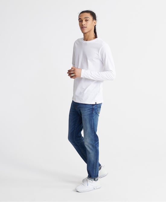 Superdry Organic Cotton Standard Label Long Sleeved Top