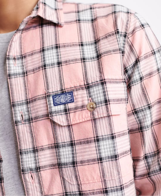 Superdry Merchant Milled Lite Long Sleeved Shirt