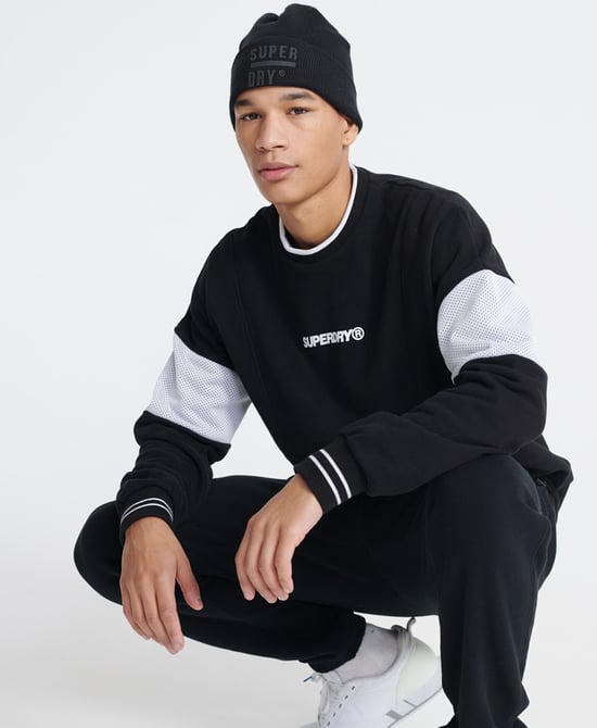 Superdry Future Mascot Airtex Loopback Crew Sweatshirt