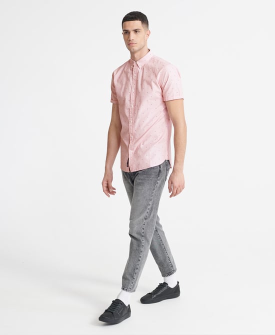 Superdry Classic Shoreditch Print Short Sleeved Shirt