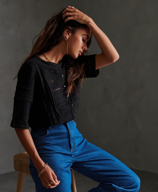 Superdry Ellison Textured Blouse