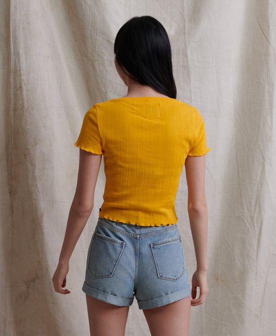 Superdry Summer Pointelle T-Shirt