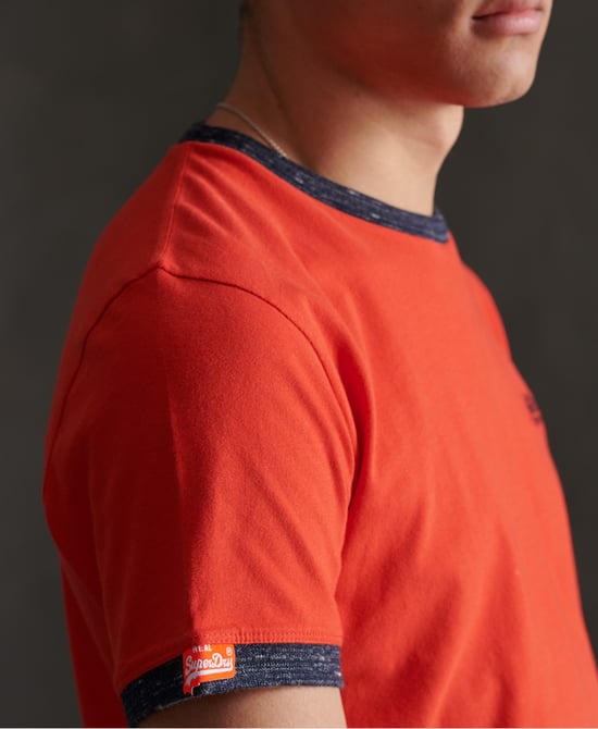 Superdry Organic Cotton Ringer T-Shirt