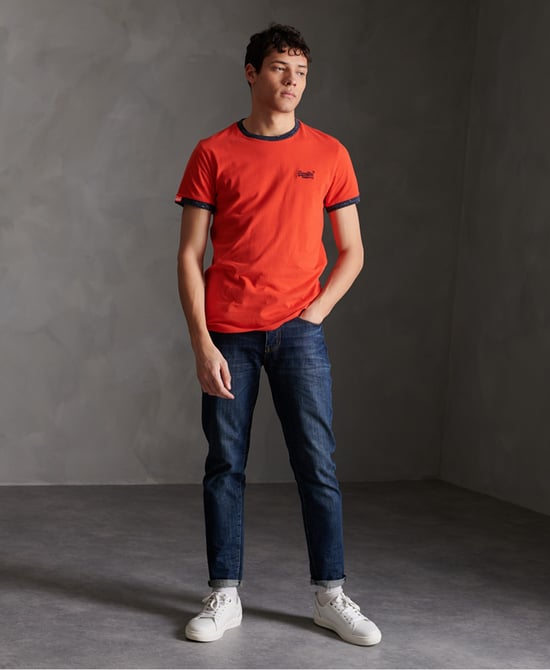 Superdry Organic Cotton Ringer T-Shirt