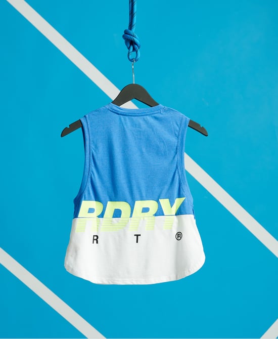 Superdry Training Graphic Block Vest Top