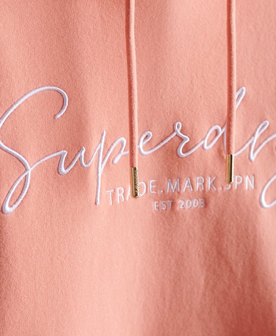 Superdry Alice Script Embroidered Hoodie