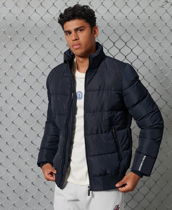 Superdry Herren Track Sport-Doudoune - Image 3