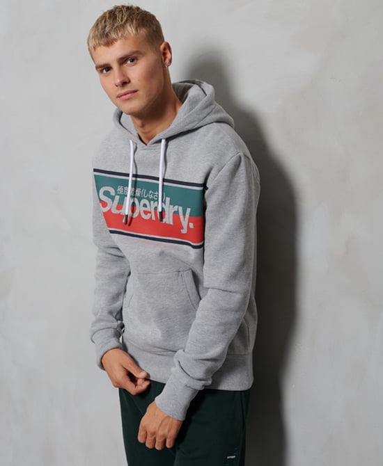 Superdry Core Stripe Hoodie