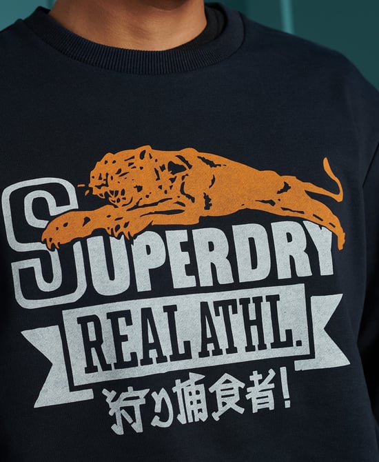 Superdry Varsity 24 Oversized Crew Sweatshirt