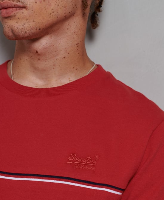 Superdry Organic Cotton Orange Label Rib T-Shirt