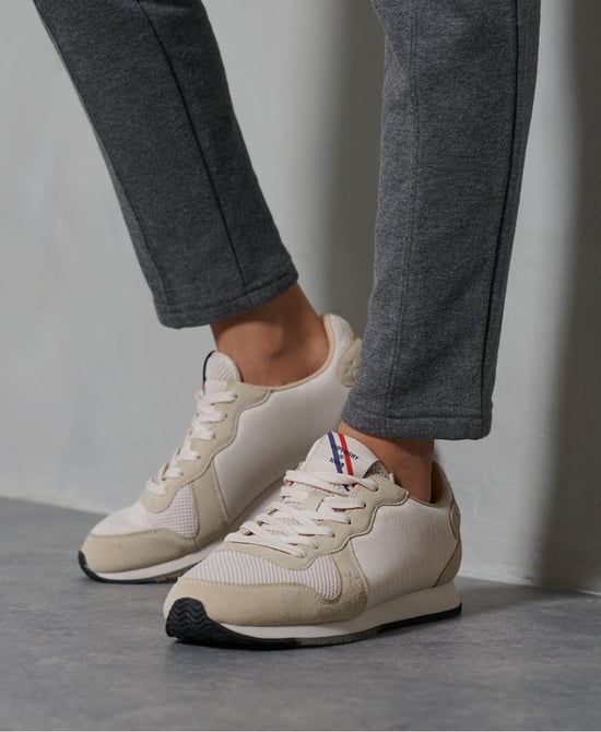 Superdry Retro Logo Runner Trainers