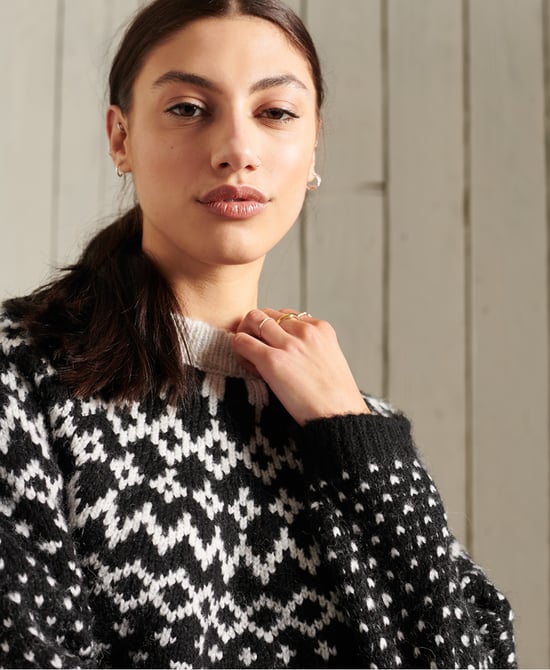 Superdry Chunky Jacquard Crew Jumper