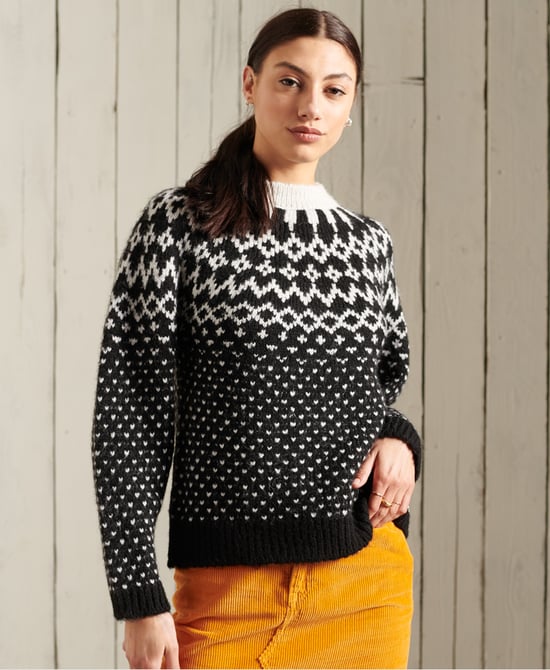 Superdry Chunky Jacquard Crew Jumper