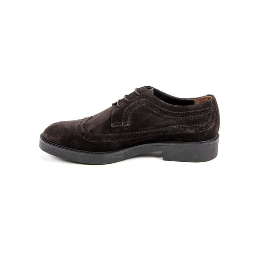 V 1969 Italia Womens Brogue Shoe B1670 VELOUR T. MORO