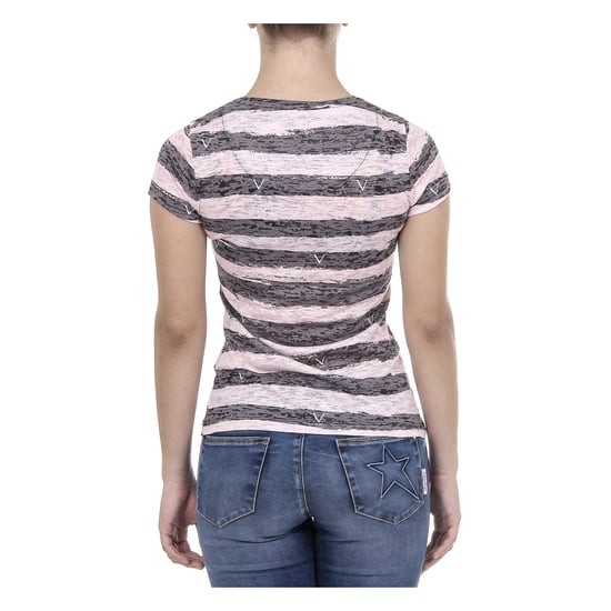 V 1969 Italia Womens T-shirt Short Sleeves Round Neck Multicolor CHARLOTTE