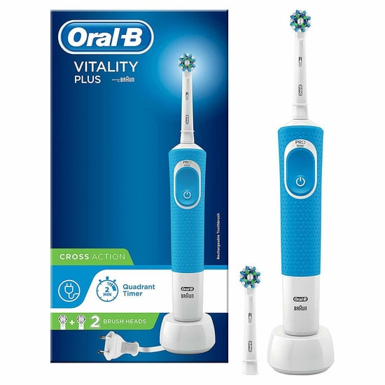 Oral-B Vitality Plus Cross Action Electric Toothbrush With 1 Handle & 2 Head - Image 1