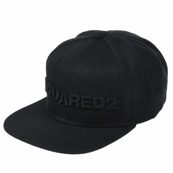 Casquette Dsquared2 3D Logo noire - Image 1