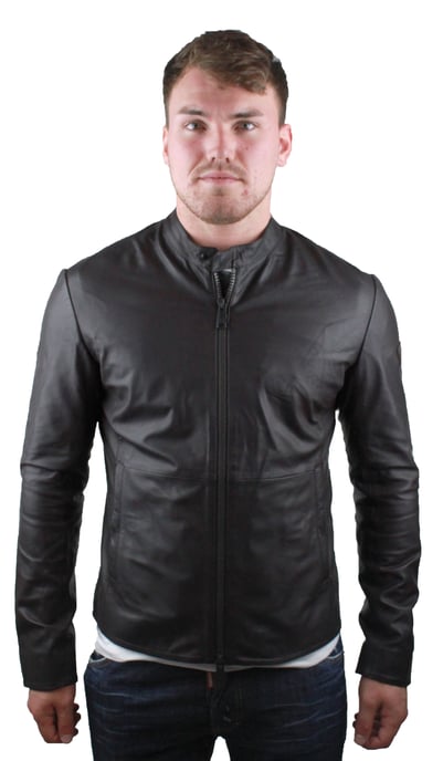 Emporio Armani W1B50P W1P52 0479 Leather Jacket