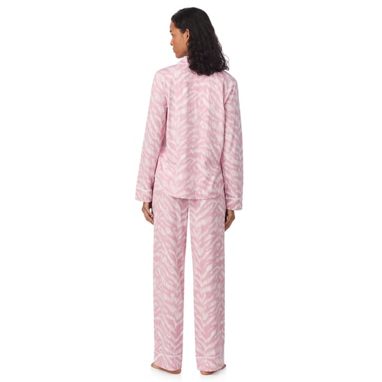 DKNY Pyjama-Set mit langen Ärmeln Pinker Print - Image 2