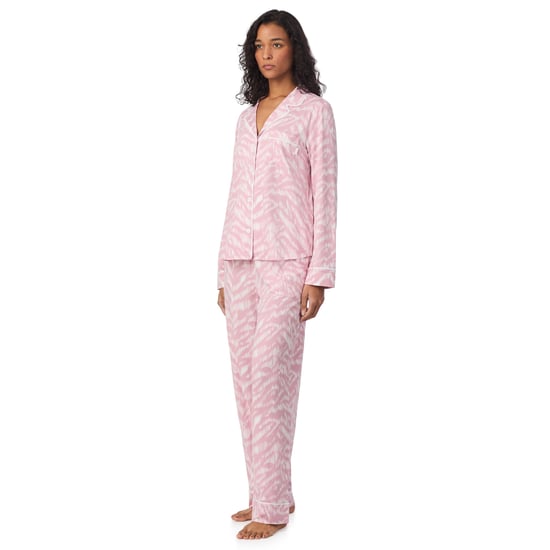 DKNY Pyjama-Set mit langen Ärmeln Pinker Print - Image 3