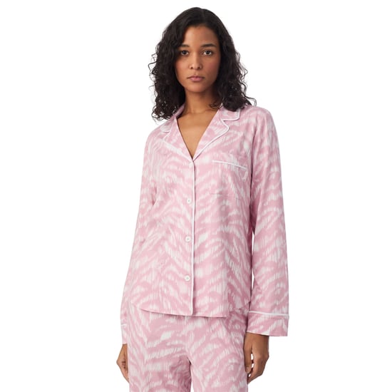 DKNY Pyjama-Set mit langen Ärmeln Pinker Print - Image 4