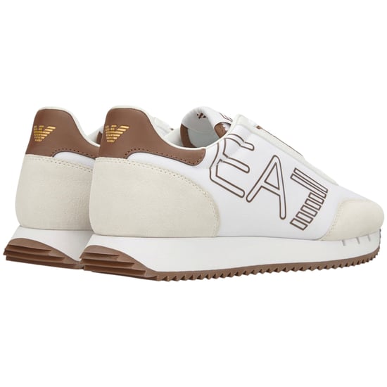 EA7 Emporio Armani Herren-Sneaker mit Logo-Print, bequem, klassischer Look, Schnürverschluss - Image 4