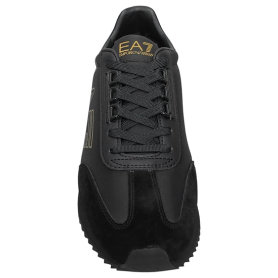 EA7 Emporio Armani Herren-Sneaker mit Logo-Print, bequem, klassischer Look, Schnürverschluss - Image 3