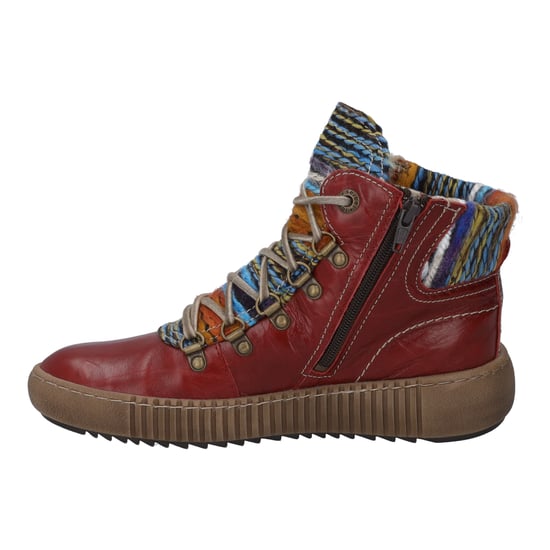 JOSEF SEIBEL Maren 06 | Stiefelette für Damen | Rot Maren 06, hibiscus-kombi - Image 3