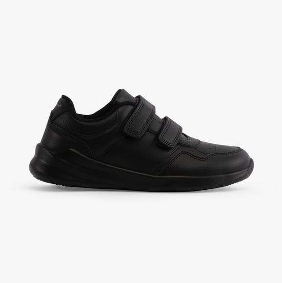 MARLING Unisex Leder-Schulsneaker Schwarz - Image 1