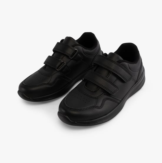 MARLING Unisex Leder-Schulsneaker Schwarz - Image 4