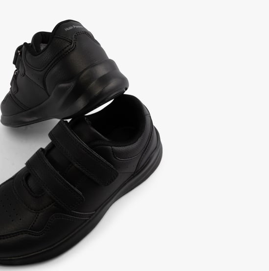 MARLING Unisex Leder-Schulsneaker Schwarz - Image 5