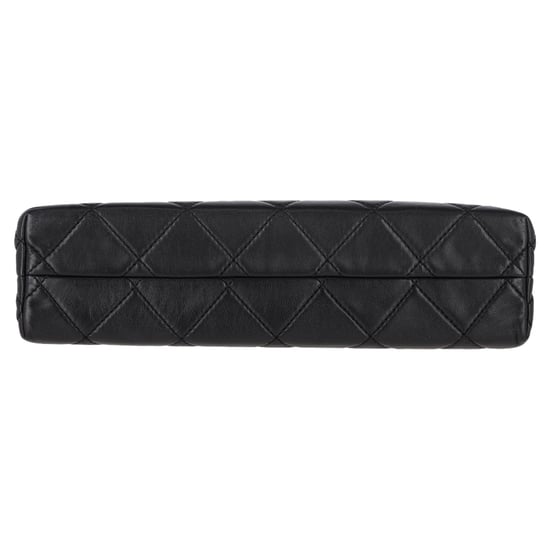 Chanel Maxi Quilted In The Business Umhängetasche aus schwarzem Kalbsleder - Image 4