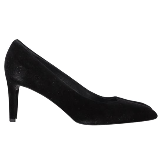 Stuart Weitzman x Russell & Bromley Pumps aus schwarzem Wildleder - Image 1