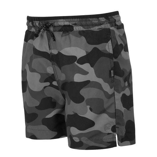 Regatta - "Skander III" Badeshorts für Kinder (Grau/Schwarz) - Image 3