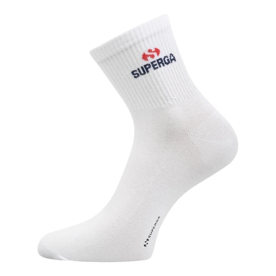 Superga - Knöchelsocken für Herren/Damen Unisex (3er-Pack) (Weiß) - Image 2