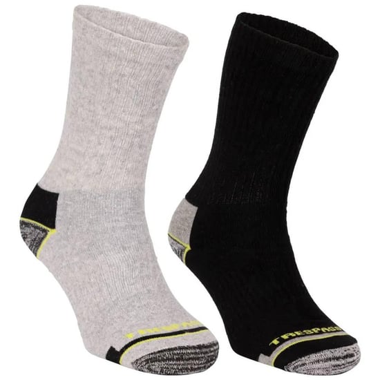 Trespass - Socken für Herren/Damen Unisex(5er-Pack) (Schwarz/Grau) - Image 1