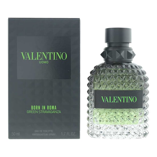 Valentino Uomo Born In Roma Green Stravaganza Eau de Toilette 50 ml - Image 1