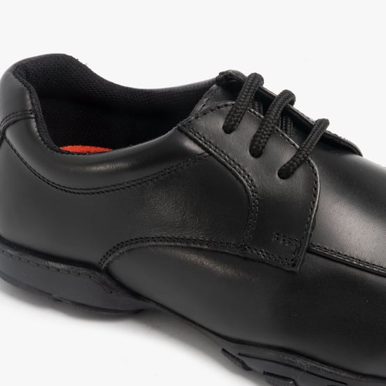 VINCENTE Jungen Leder Derby Schulschuhe Schwarz - Image 6