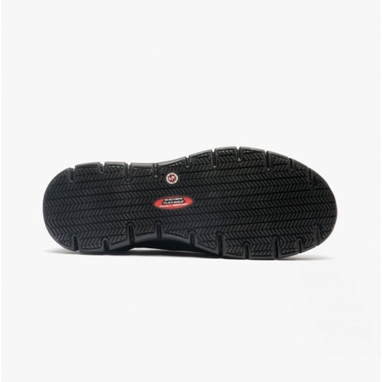 SYNERGY OMAT Herren Slipper Sicherheitsschuhe mit Zehenschutz Schwarz - Image 6