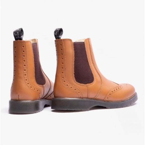 Grafters Runcorn Brogue Chelsea Boots Mens - Image 3