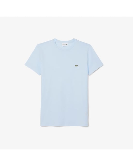 Lacoste Herren Rundhalsausschnitt Pima Baumwoll-Jersey T-Shirt - Image 1