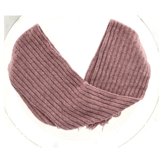 Acne Studios Rippenstrick-Schal aus rosa Wolle - Image 4