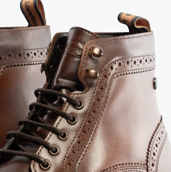 Base London DEALER Herren Stiefel Braun - Image 5